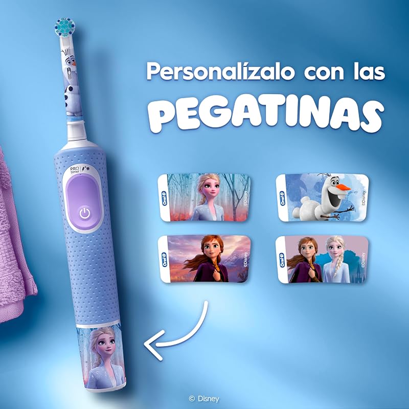 Pro Kids Cepillo de Dientes Eléctrico Disney Frozen, Niños +3 Años