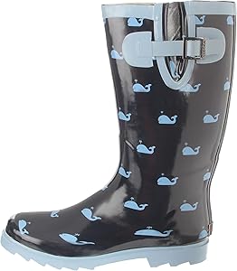whale rain boots