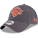 NBA New York Knicks Core Classic 9Twenty Adjustable Cap, Gray, One Size
