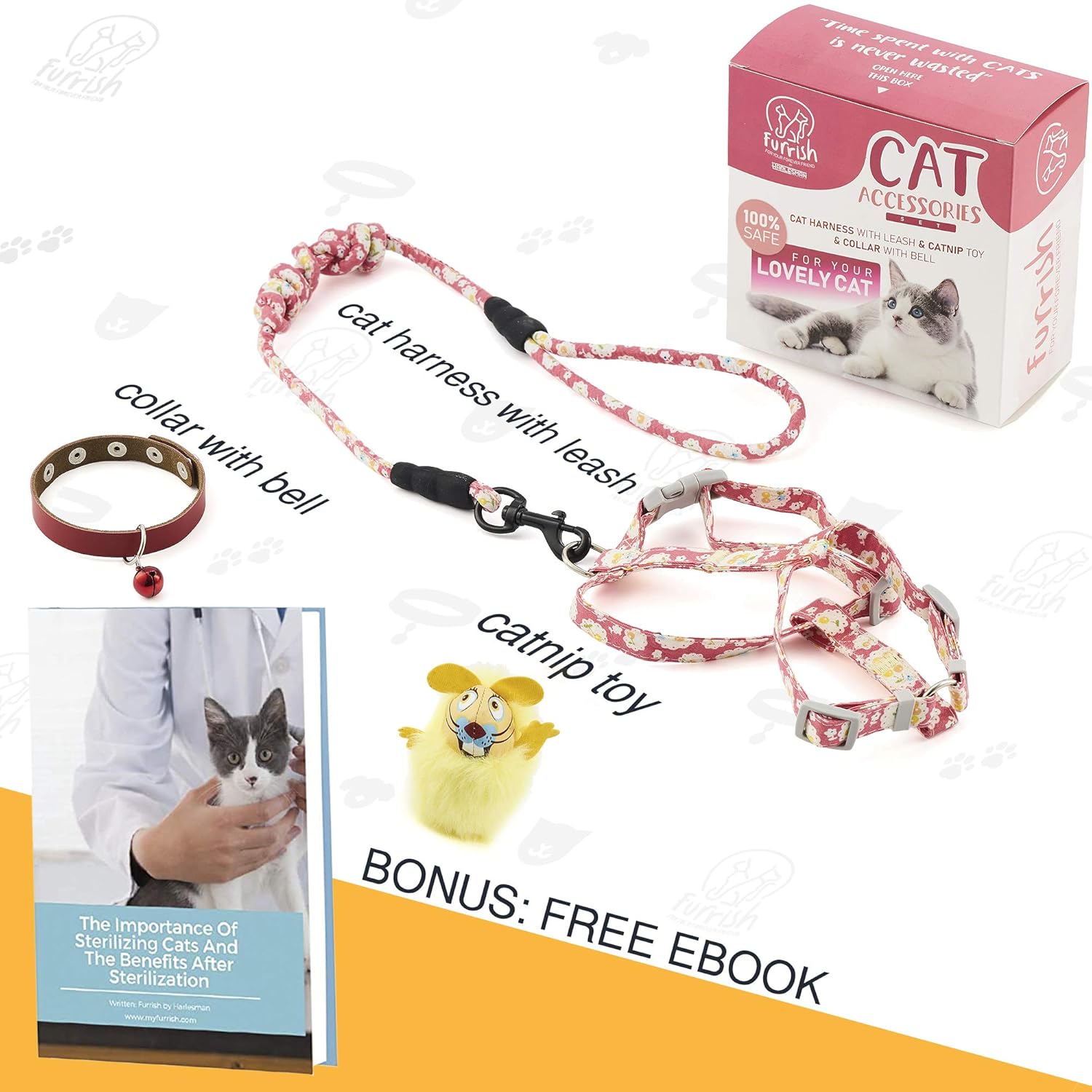 easy walk cat harness