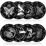8 Pack Pendulum Board for Divination Dowsing Board
