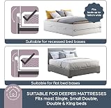 Dreambaby Nicole Bed Guard Rail Extra Wide 150cm Tall 50cm Fits King Beds view 5