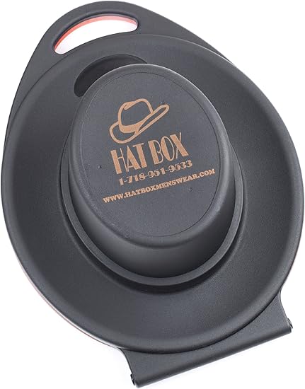 Caja de sombrero de Fedora y similares sombreros: Amazon.es: Ropa y accesorios