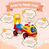 Hillington My First Ride On Buggy Car Red with Sounds Toddler Walker Learning view 4