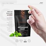 Alpha01 Organic Astragalus 2100mg Vegan Capsules 90 Count view 6