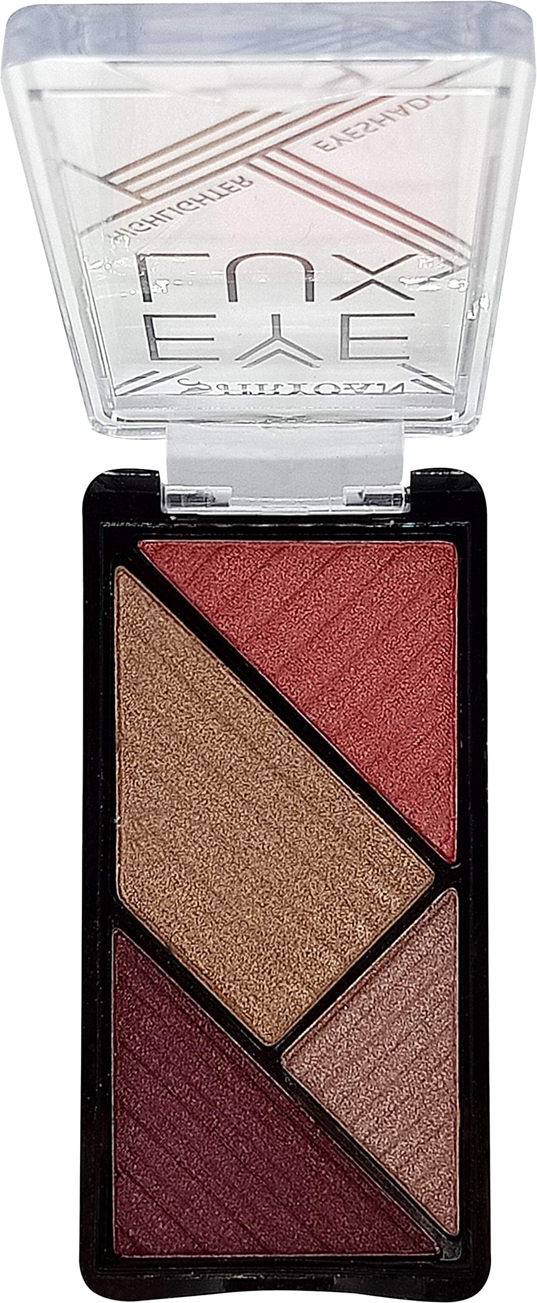 Shryoan Set of 3 Colourful Eyeshadow and 1 Shimmery Highlighter Makeup Palette/Kit for Glittery Finish for Women - 12G (Edition 2)