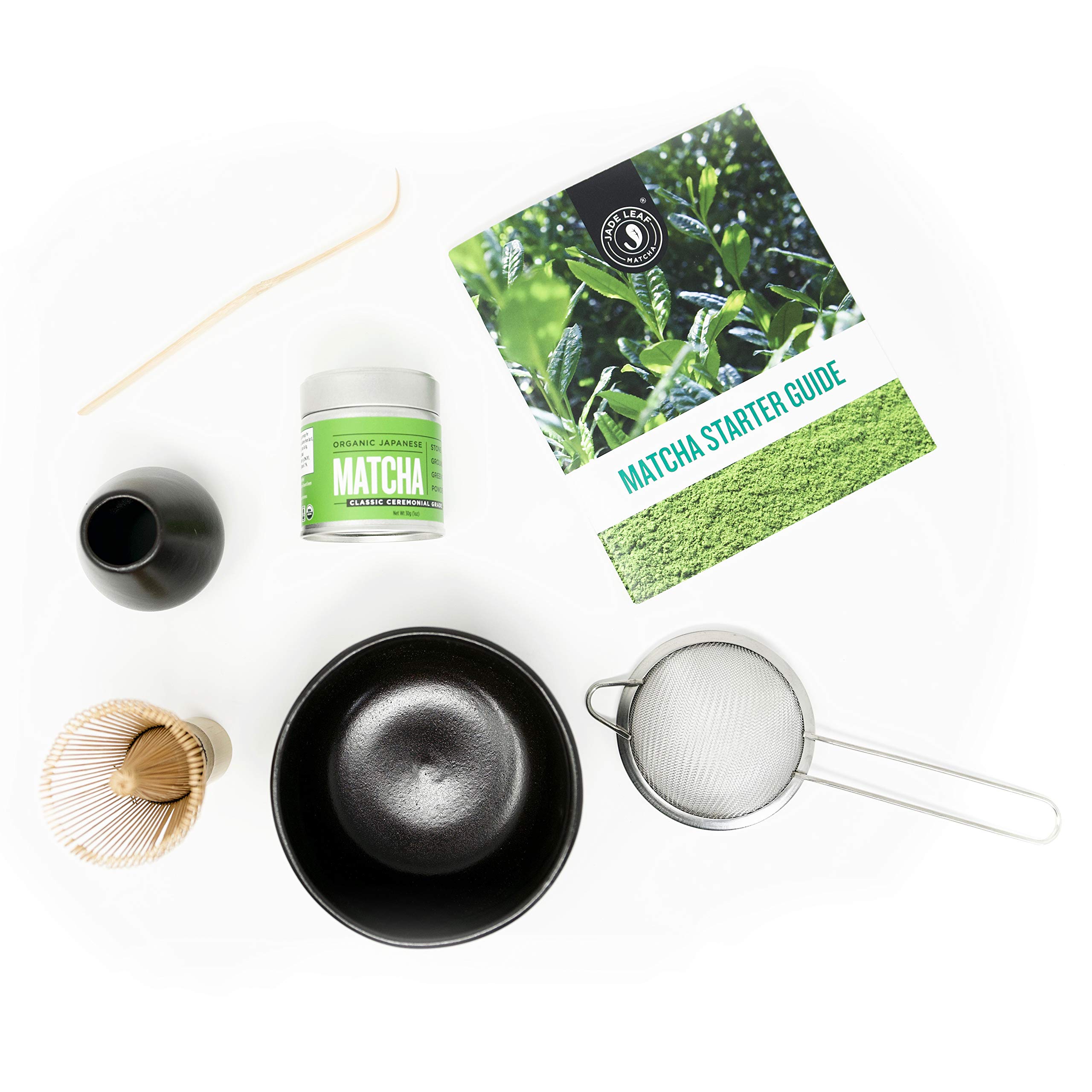 Jade Leaf Complete Matcha Ceremony Gift Set Ceremonial Grade