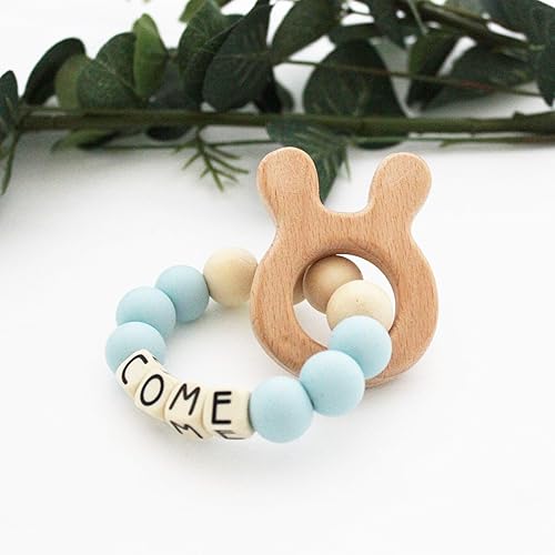 Hochet De Dentition Lapin En Perles En Bois Silicone Bleu Clair En Perles En Silicone Bois Brut Personnalise Avec Le Prenom De Bebe Amazon Fr Handmade Hochet De Dentition Lapin En Perles En Bois Silicone Bleu Clair En Perles En Silicone Bois Brut Personnalise Avec Le Prenom De Bebe Amazon Fr Handmade