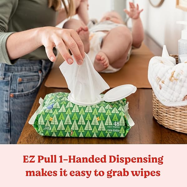 HUGGIES NATURAL CARE SENSITIVE BABY WIPES, HYPOALLERGENIC, 99% PURIFIED WATER, 3 REFILL PACKS (624 WIPES TOTAL)