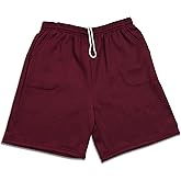 LA Speedy Men's Casual Brushed Fleece Pocket Sweat Shorts Drawstring Made in USA