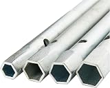 Silverline Monobloc Tap Spanner 5pc 8-13mm Back Nut Wrench 395020 Zinc Plated view 2