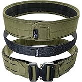 Bear Armz Tactical Battle Belt | Heavy Duty Nylon Belts | Molle Riggers Belt | American Company