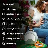 LUMI Zello YourVoice White Noise Machine Baby Sleep Aid 30 Sounds view 2