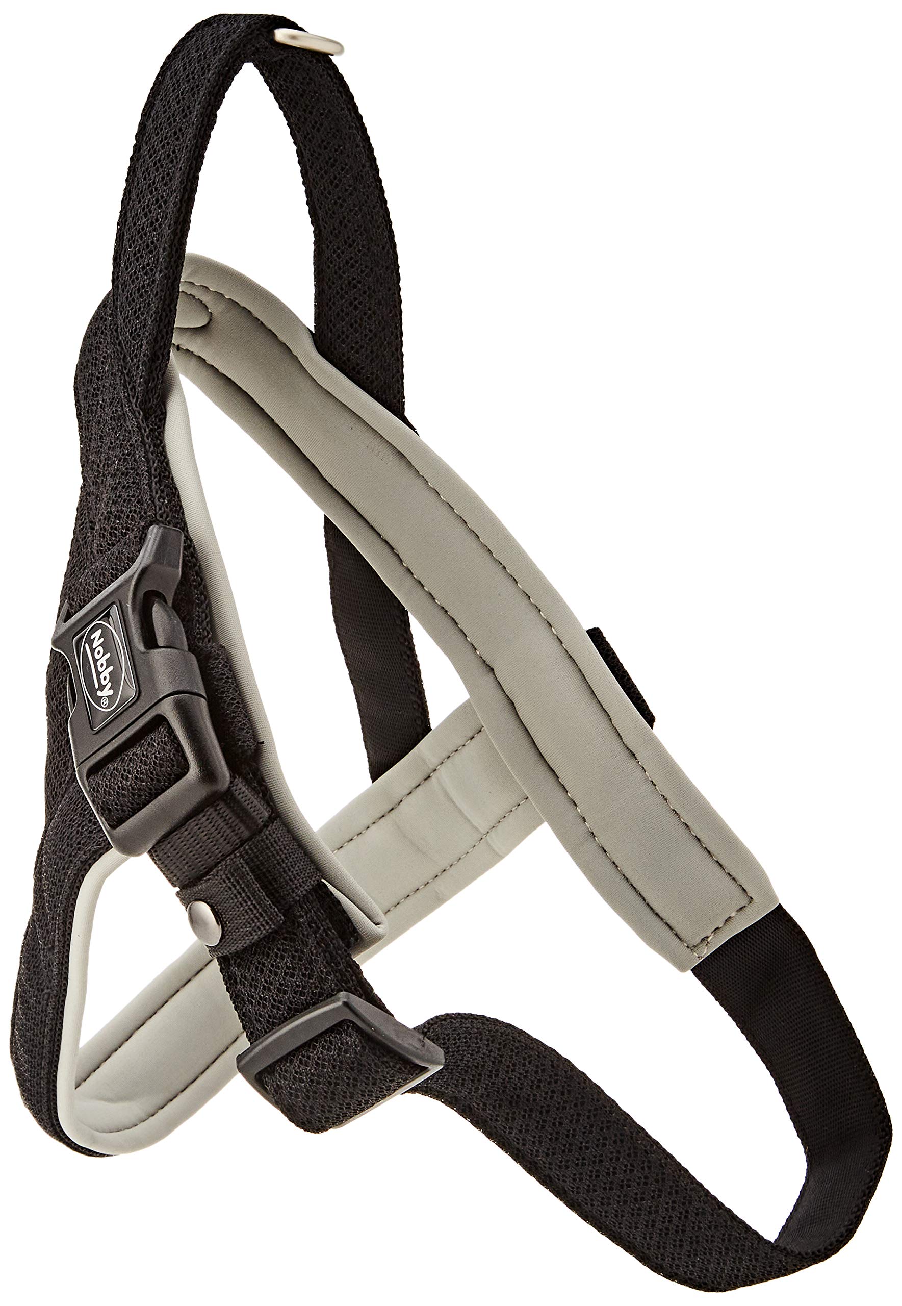 Nobby Preno Mesh Norwegian Harness, 50 - 64 cm+42 cm/25 - 35 mm, Gray