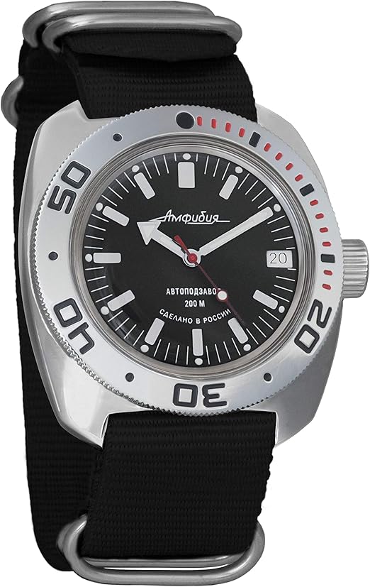 vostok amphibian automatic military diver