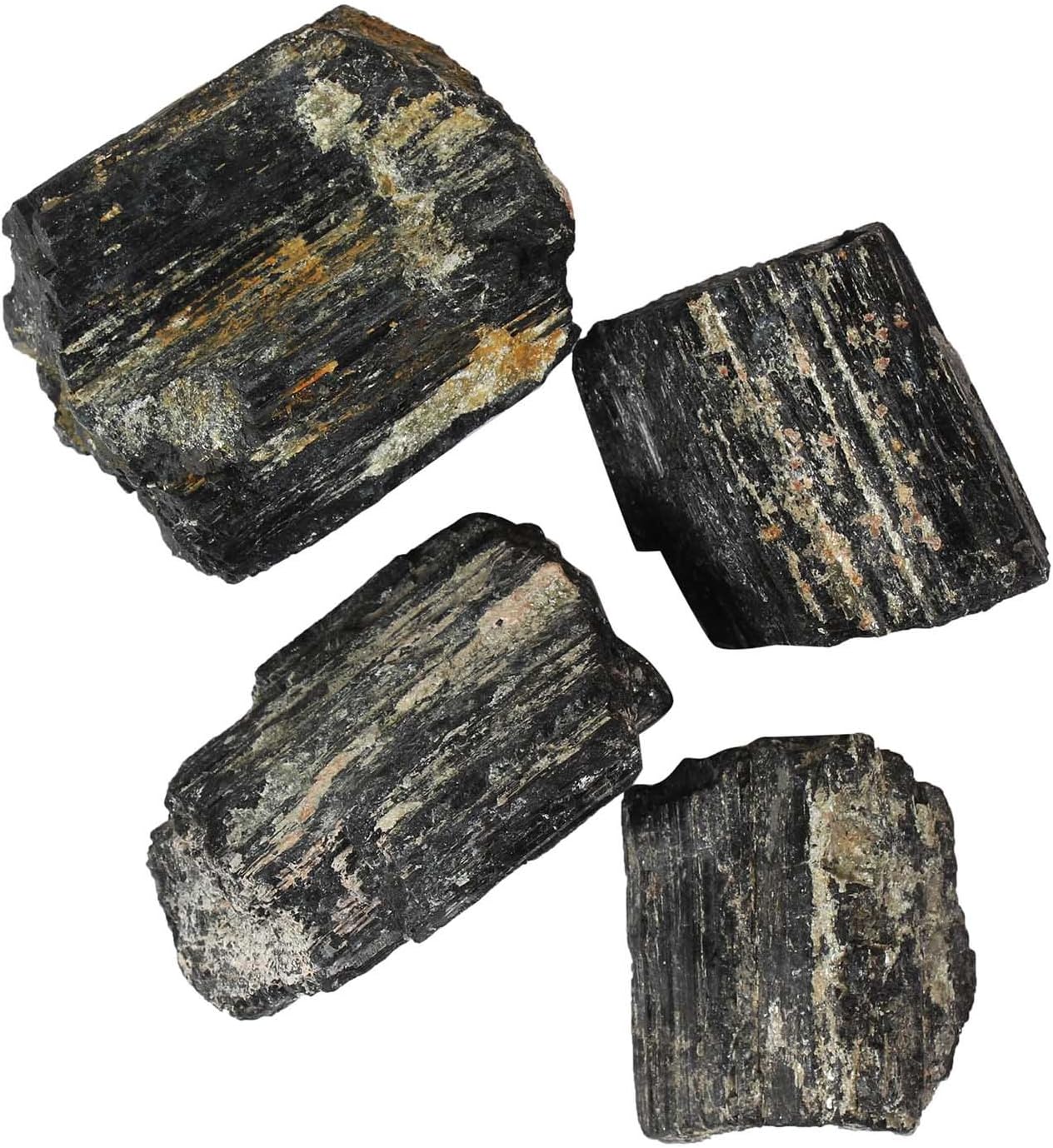 Aurra stores Crystal Tourmaline Rough , 250 g, Black