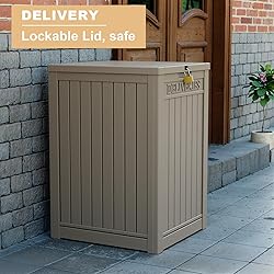 MAIUSCOLI 48 Gallon Resin Package Delivery Box