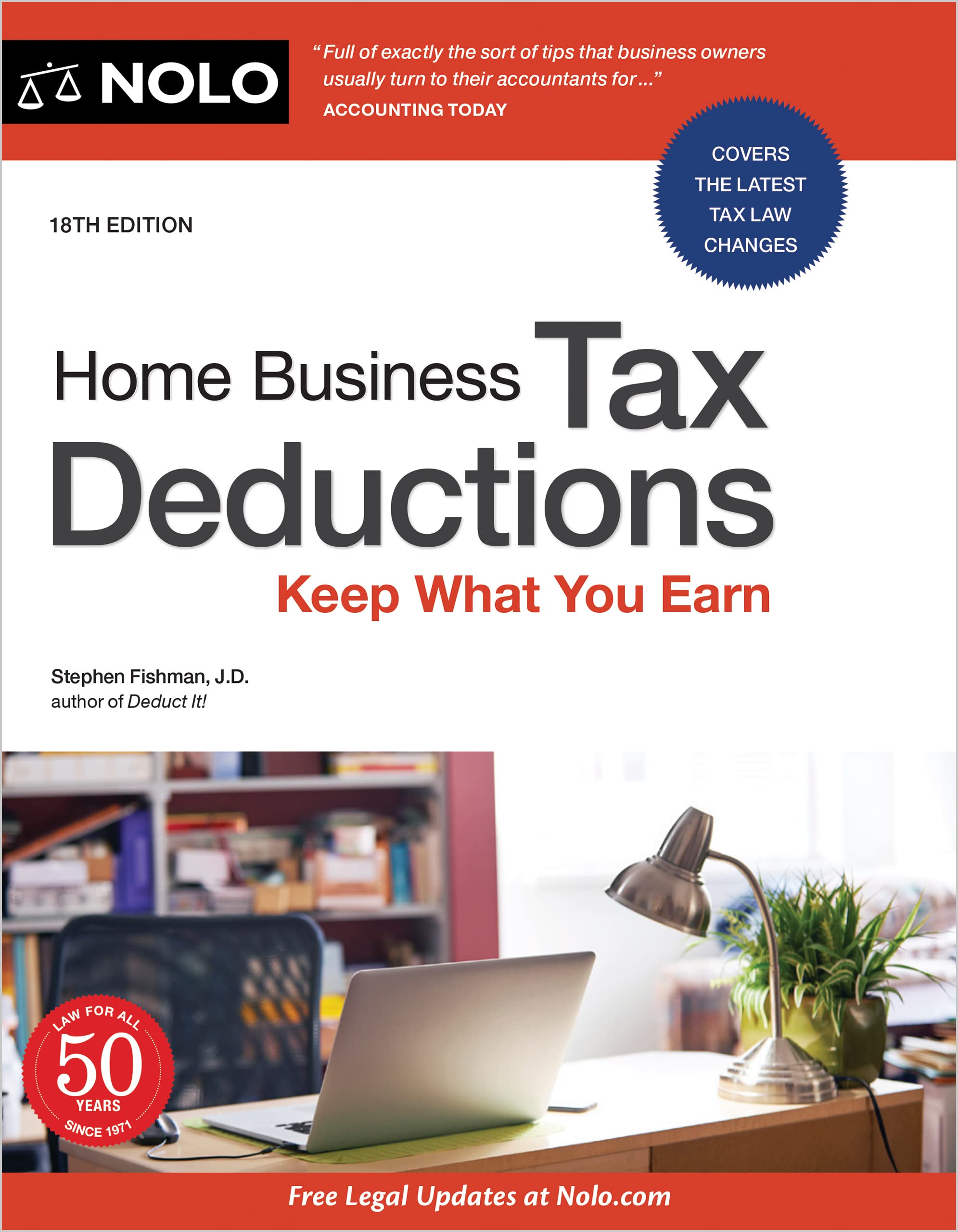 Amazon.com: Home Business Tax Deductions: Keep What You Earn Ebook :  Fishman, Stephen: Kindle Store