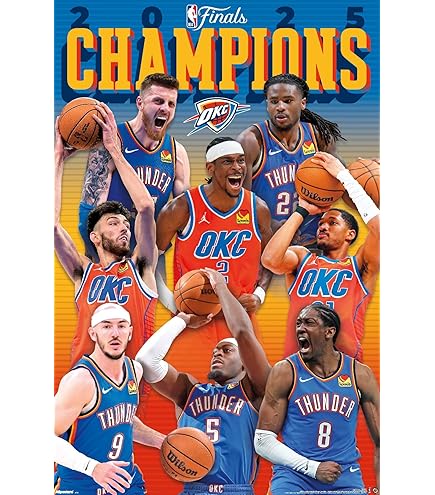 Amazon.com: Trends International NBA Oklahoma City Thunder - Shai