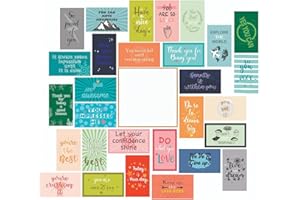 30pcs Incentive Encouragement Cards,Funny Inspirational Affirmation Greeting Cards,Motivational Card for Friends Employees Co