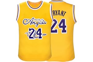 Cittogbu Kids Basketball Jersey Shirt for Boys : Embroidered Youth Basketball Sports Jersey Breathable Xs-XL/Yellow