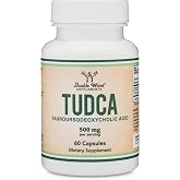 TUDCA Bile Salts, 250mg Capsule, Tauroursodeoxycholic Acid, 60 Capsules | Bile Flow + Post-Cholecystectomy Support, Genuine Bile Acid TUDCA, Authentic Bitter Taste, 250mg per Cap, Third-Party Tested