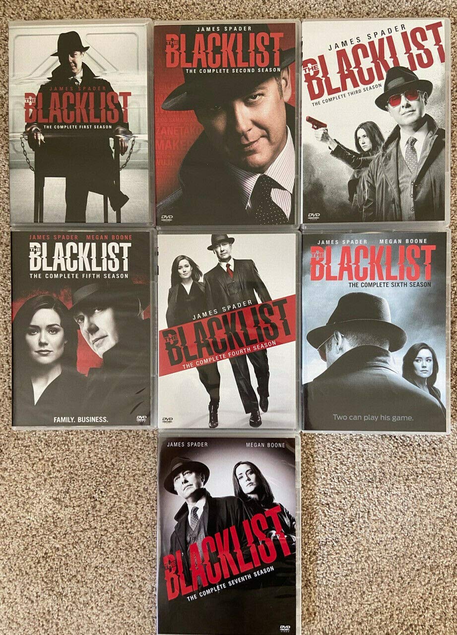 The Blacklist Complete Series Season 17 DVD Movies & TV
