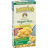 Annie's Organic Vegan Macaroni and Cheese Elbows & Creamy Sauce Gluten Free Pasta, 6 oz