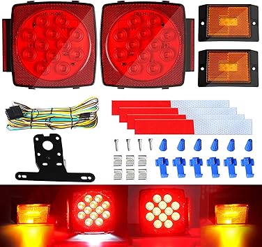 Utility Trailer Light Wiring / How To Wire Trailer Lights Trailer