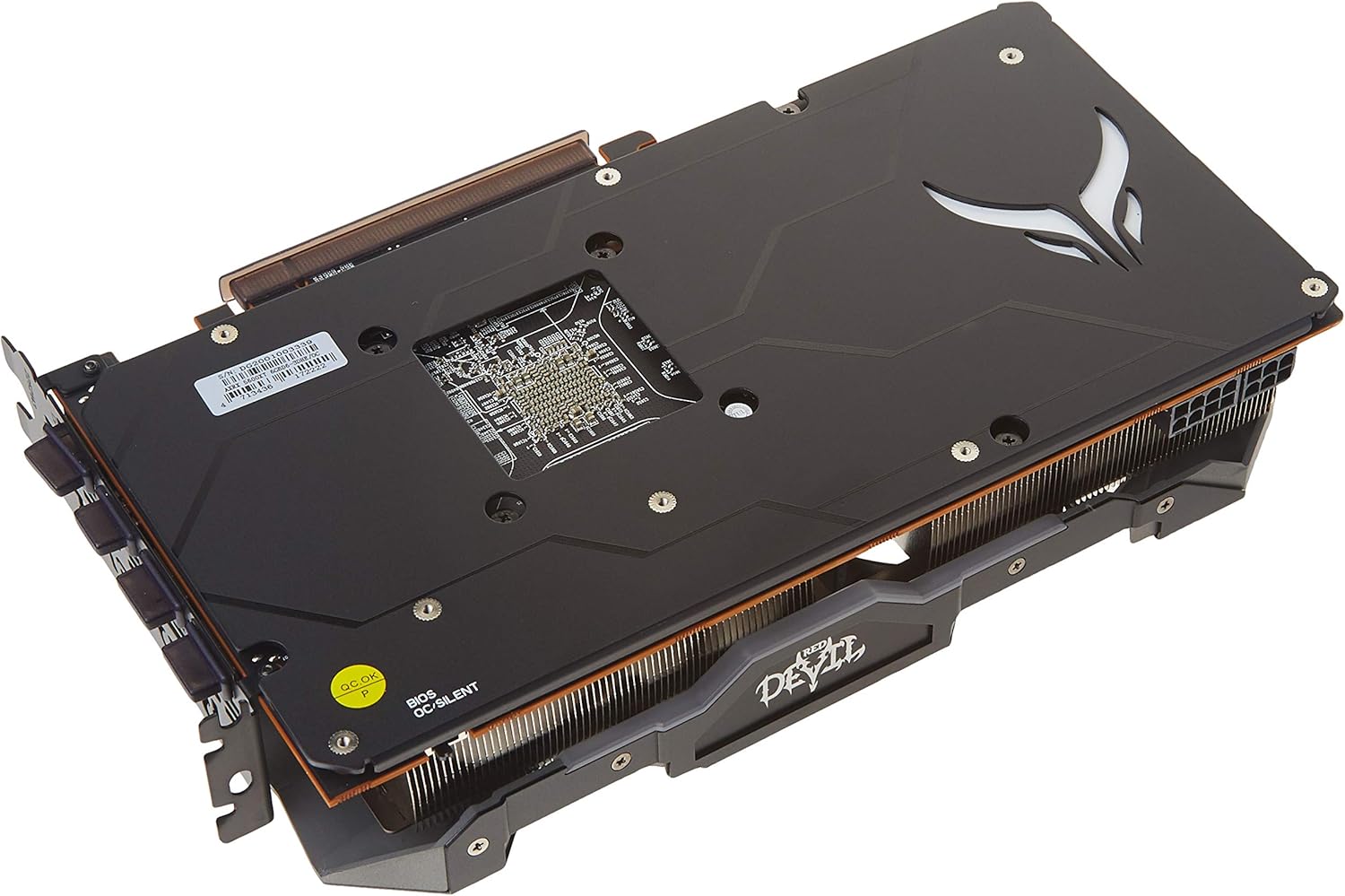 Amazon Com Powercolor Red Devil Amd Radeon Rx 5600 Xt 6gb Axrx 5600xt 6gbd6 3dhe Oc Computers Accessories