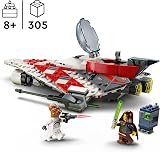LEGO Star Wars Jedi Bob’s Starfighter 75388 Buildable Toy Vehicle with view 2