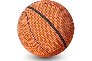 RAINBOWBEAR® Material Upgraded Silent Basketball Size 7 (29.5"), New Dribble Dream Silent Basketball,The Handleshh Silent Basketball Dribbling Indoor