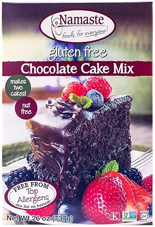Amazon Com Namaste Foods Chocolate Cake Mix 26 Oz Grocery Gourmet Food