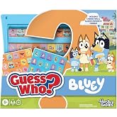 Hasbro Gaming Guess Who? Bluey Edition Game | Bluey Characters and Objects | Fun Kids Board Games for Families | 2 Players | 15 Mins. | Travel Friendly | Ages 6+