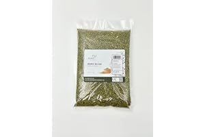Aparna Foods Mung Beans, Premium Green Haricots Mungo, 1 kg (2.2 lb), Dried Legumes, Best Before 05/2027