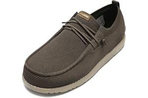 ITAZERO Men Extra Wide Shoes - 4E to 5E Wide Toe Box Shoes for Men XX Wide Width Swollen Feet - Men's Loafers & Slip-ons with Arch Support Insole for Plantar Fasciitis