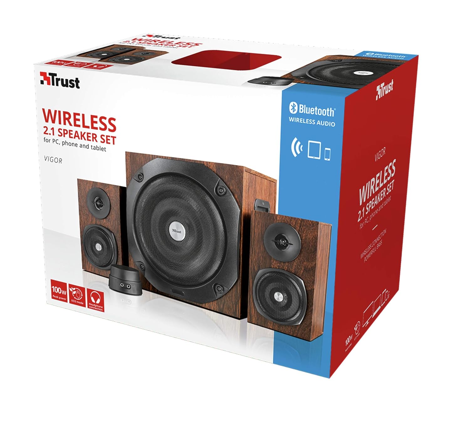 vigor 2.1 subwoofer speaker set