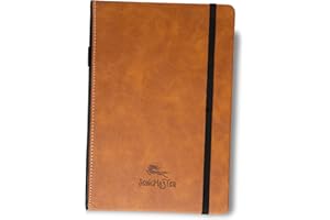 Songmaster Songwriting Journal 5x8 in • Crazy Horse Vegan Leather Music Notebook • 180 Page Hardcover Music Staff Paper Manuscript Paper Notebook Music Journal • 150 Free iVideosongs Lessons