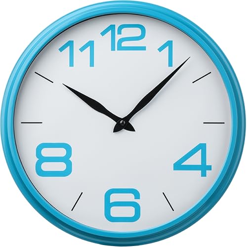 Premier Housewares Blue Kitchen Wall Clock My Kitchen Accessories