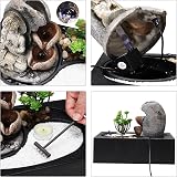 BTGGG Buddha Indoor Fountain with LED Light Candle 29x21x22 cm UK Plug view 6