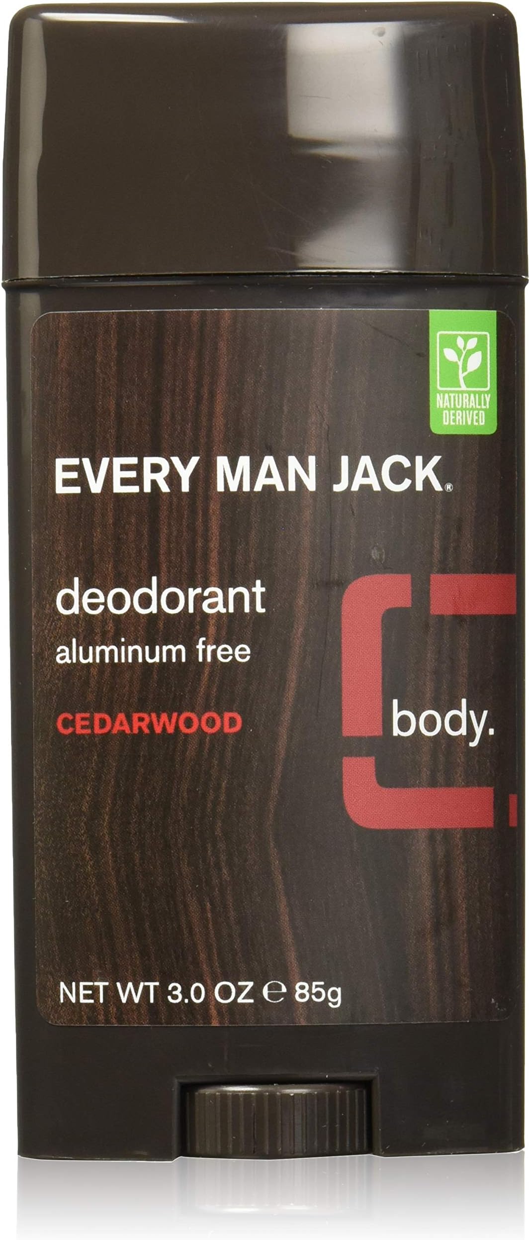Every Man Jack Aluminum Free Deodorant Cedarwood Pack of 2