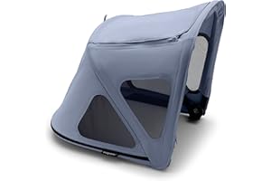 Bugaboo Breezy Sun Canopy, Extendable for Extra Coverage and Optimal Sun Protection, Water Repellent, Compatible with Fox/Cam