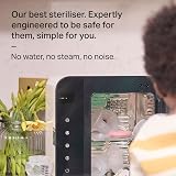 Tommee Tippee Ultra UV Steriliser Dryer Storage Black Baby Bottles Accessories view 5