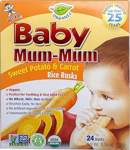 sweet potato teething rusks