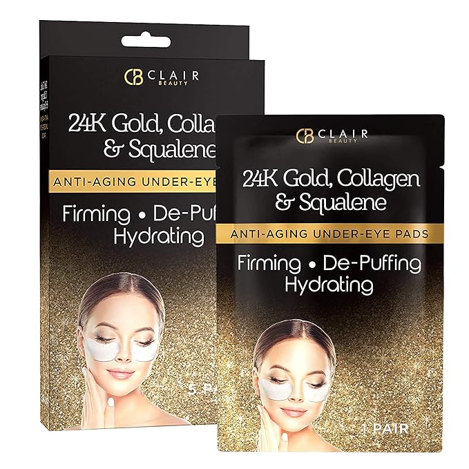 24k gold collagen & squalane eye serum