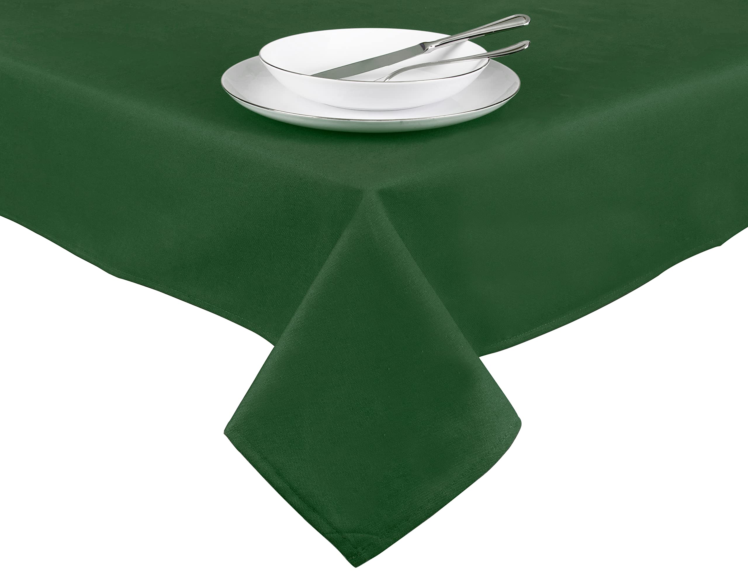 Excelsa Panama Tablecloth Dark Green — image 1
