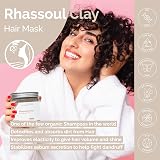 Fatimas Garden Rhassoul Clay 250g with 7 Herbs Detox Facial Hair Mask view 4