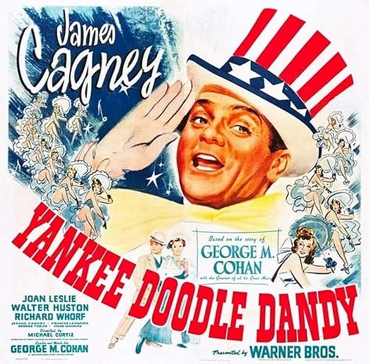 Amazon.com: Yankee Doodle Dandy Us Poster James Cagney 1942 Movie Poster  Masterprint (11 x 17): Posters & Prints