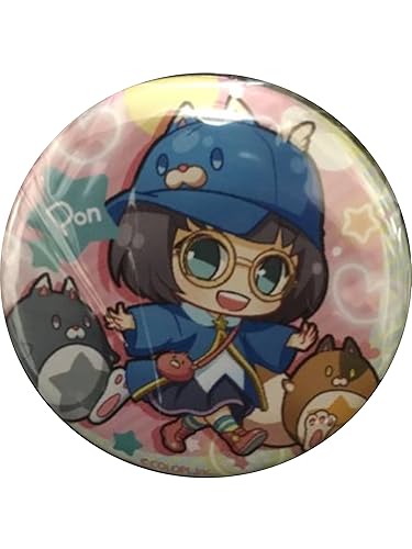 Amazon 白猫プロジェクト 缶バッジ ポン 星たぬきカフェ アニメ