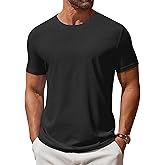 COOFANDY Men's T Shirt Short Sleeve Crew Neck T-Shirt Casual Summer Classic Basic Tee Shirts